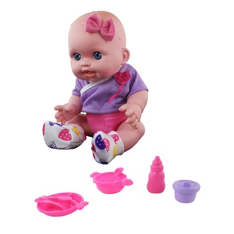 Super Cute Adorable Baby Doll Toy with Cool Accessories, Soft Rubber ...