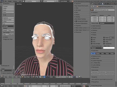 texturing - How to fix Makehuman Textures in blender? - Blender Stack ...