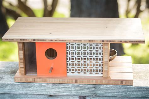 Elegant Birdhouses Inspired by the Architecture of Frank Lloyd Wright ...