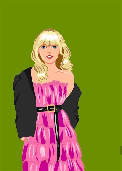 Taylor Swift in cartoon style by me : r/TaylorSwift