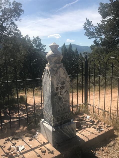 Doc Holliday (1851-1887) - Find A Grave Memorial | Doc holliday, Grave ...