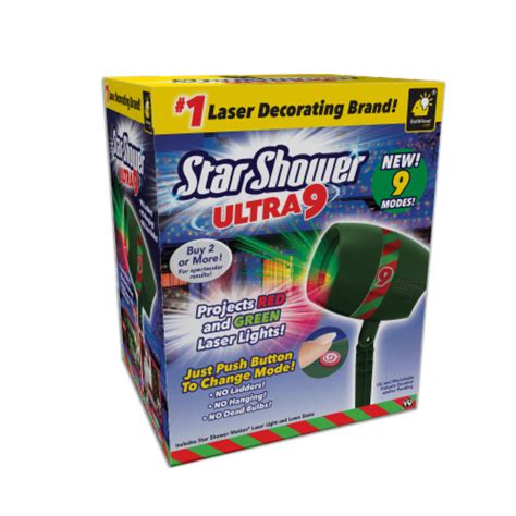 BulbHead Ultra 9 Star Shower Laser Light, 1 ct - Fred Meyer