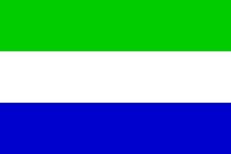 Sierra Leone mini flag