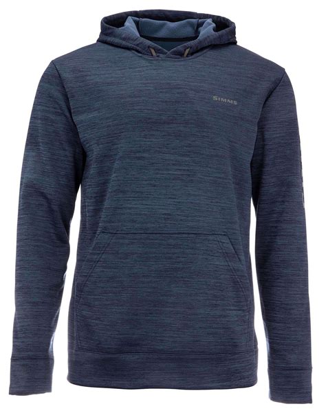 Simms Challenger Hoody - Admiral Blue Heather - Large - TackleDirect