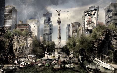 Explore the Trashed Magnificence of Dystopia in these Wallpapers | Post ...