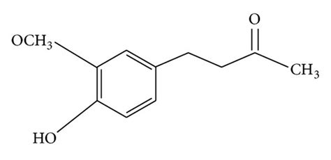 Chemical structure of zingerone. IUPAC name:... | Download Scientific ...