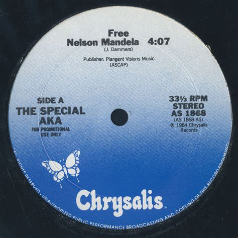 The Special AKA – (Free) Nelson Mandela – Vinyl (12", 33 ⅓ RPM + 2 more ...