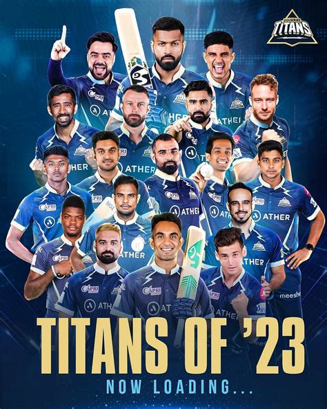 Gujarat Titans Team 2023 - GT Team 2023 Players List, GT Squad 2023