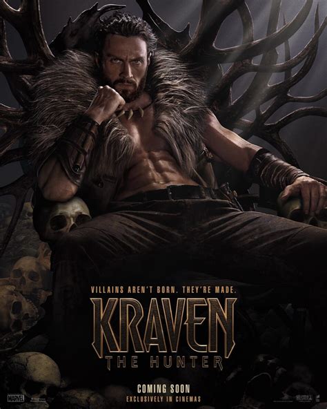 Meet iconic Marvel villain in 'Kraven the Hunter'