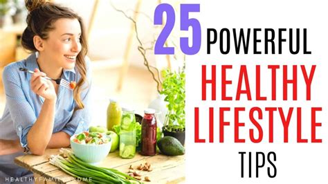 25 Healthy Lifestyle Tips - Brilliant and Backed by Science - Healthy ...