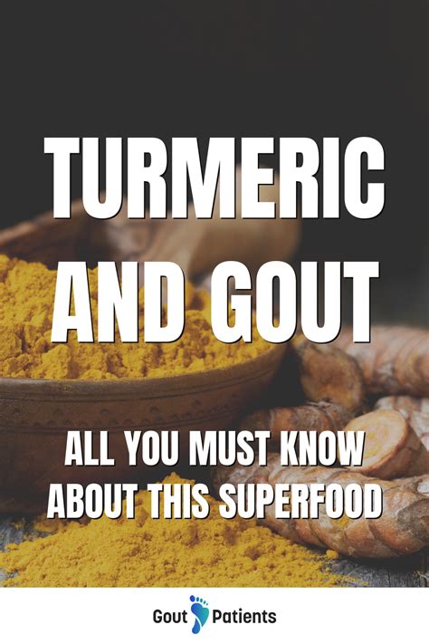 Turmeric and gout | Gout diet, Gout recipes, Gout remedies