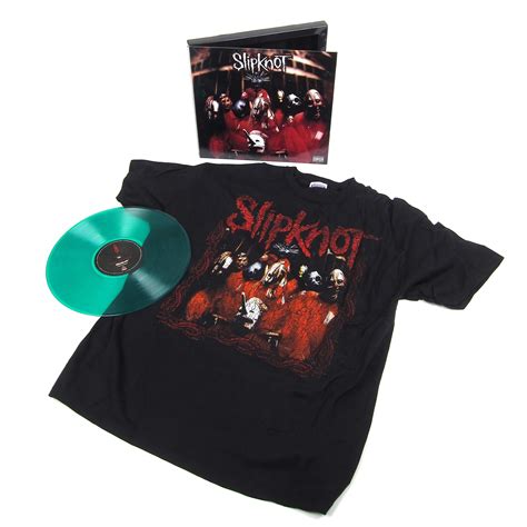 Slipknot: Slipknot (Green Vinyl) Vinyl LP+Shirt Boxset – TurntableLab.com