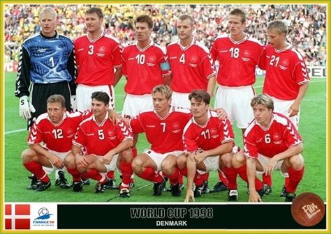 Fan pictures - 1998 FIFA World Cup France. Denmark team