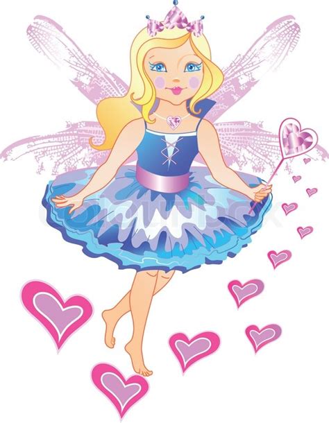 The princess is a fairy | Stock Vector | Colourbox