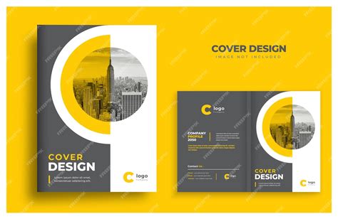 Premium Vector | Book cover template design brochure cover design