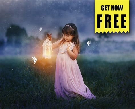 FREE fairy pixie magic Photo Overlays, Photoshop overlay – MR.Overlay