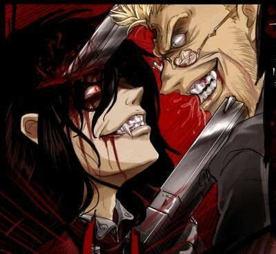 Alucard vs. Anderson | Alucard, Arte anime, Vampiros anime