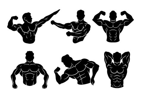 Bodybuilder Vector Art, Icons, and Graphics for Free Download