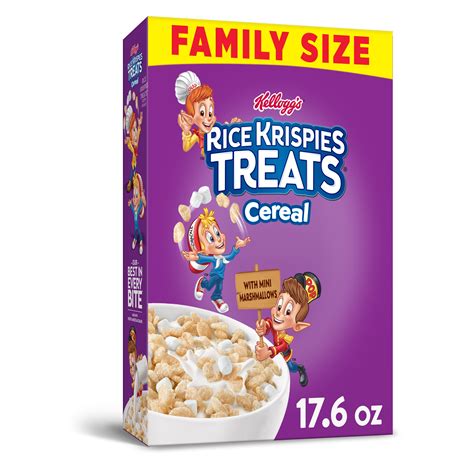 Kellogg's Rice Krispies Treats Breakfast Cereal Original with ...