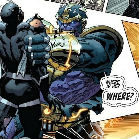 Thanos vs Black Bolt - Superhero Database