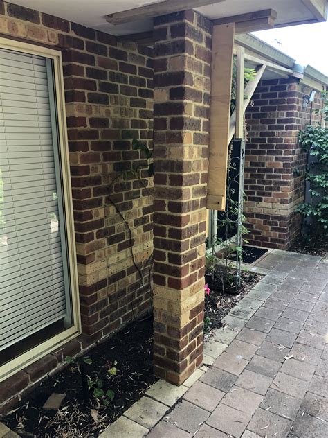 Rebuilding brick piers — Brick & Mortar Restoration South West