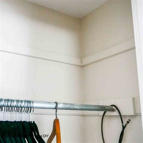 How to Install a Closet Rod ⋆ A Girl's Guide to Home DIY