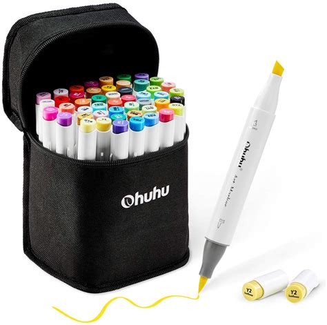 Ohuhu Alcohol Brush Markers - 48 set - LV Handcrafted