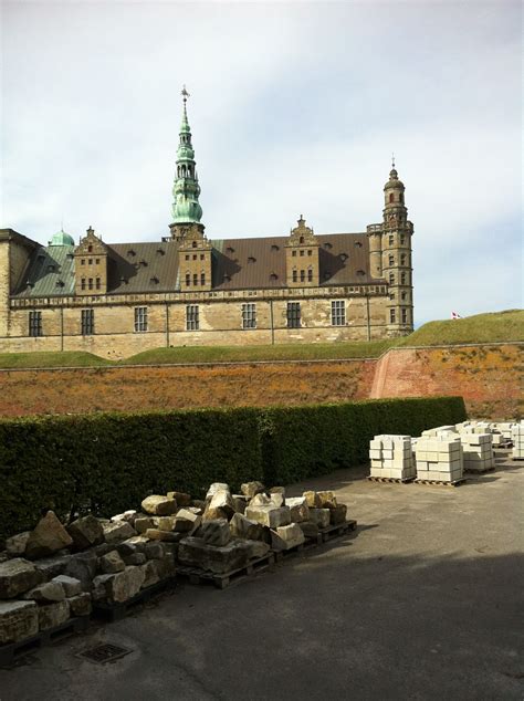 Denmark Elsinore Kronborg Castle Hamlet place by Shakespeare