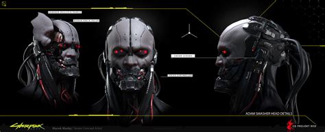 ArtStation - Cyberpunk 2077 Adam Smasher Design, Marek Madej ...