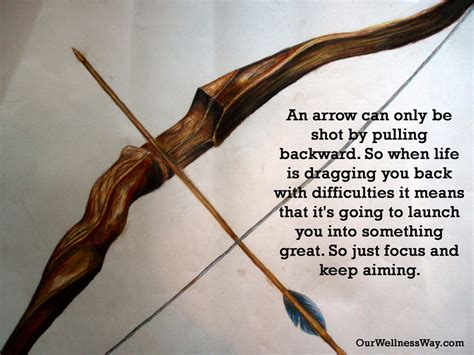 Life is like an arrow