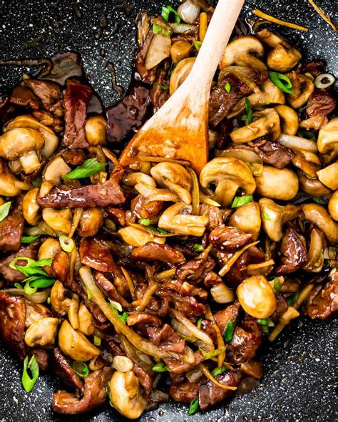 Beef and Mushroom Stir Fry Recipe - Flinchum Stren1944