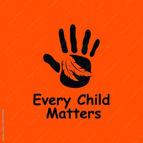 Every Child Matters Logo. Fear or Quills Symbol. Vector Illustration ...