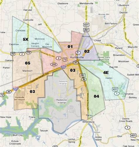 Exploring The Best Map Of Huntsville, Al In 2023 - Map Of The Usa