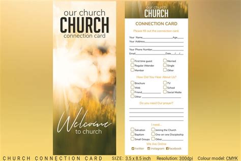 Church Connection Card