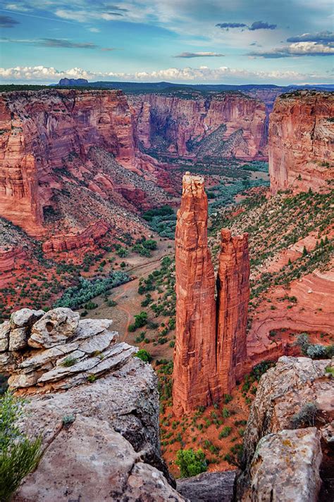 Spider Rock Canyon de Chelly National Monument Photograph by Kyle ...