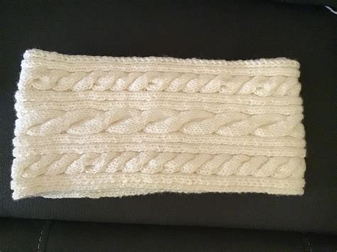 Scarf - Cable - Ivory - Jacaranda Country Cottage