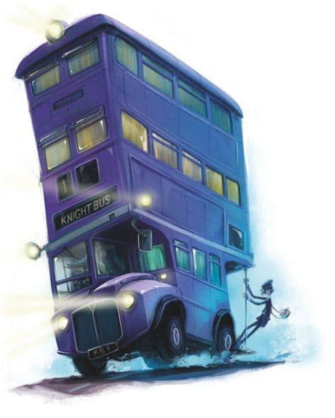 Knight Bus (Jonny Duddle illustration) — Harry Potter Fan Zone