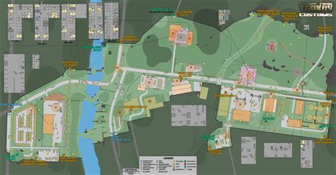 Escape From Tarkov Customs Map Campus Map | Images and Photos finder