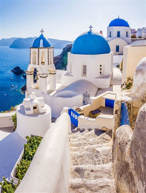 Mediterranean sunshine beams down on a honeycomb of whitewashed homes ...