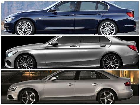 Mercedes-Benz C-Class W205 vs BMW 3 Series F30 vs Audi A4 B8 Design ...