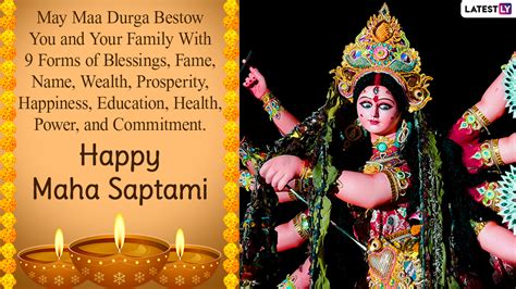 Subho Maha Saptami 2021 Wishes & Greetings: WhatsApp Messages, HD ...