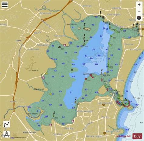 Lake Illawarra Fishing Map | Nautical Charts App