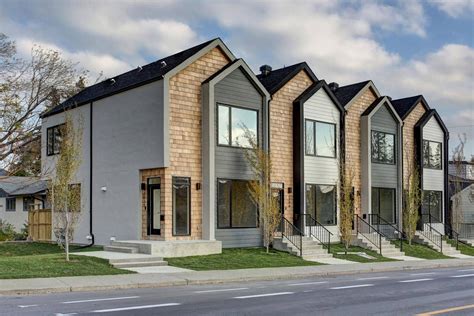 Modern Calgary townhouse breaks record price | Townhouse designs ...