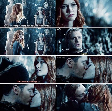 Shadowhunters 2x14 Jace & Clary kiss | Clary and jace, Jace and clary ...