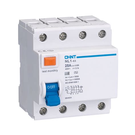 INT.DIFERENCIAL NL1,4P, 300mA, 63A AC-TYPE 6kA | AUTOMAQ CORPORATION S.A.C