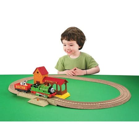 Thomas & Friends TrackMaster Play Set, Percy's Day at The Farm ...