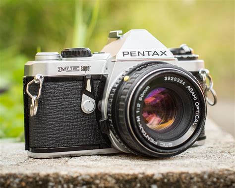 Pentax ME Super 35mm Film SLR Camera with SMC Pentax 50mm f/2.8 Lens ...