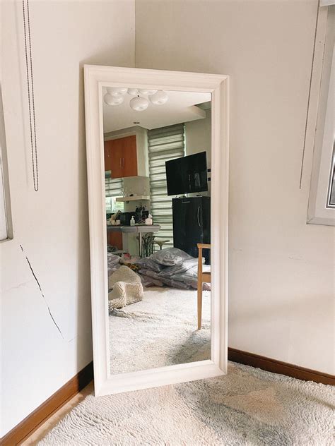 IKEA Hemnes Full Length Mirror in White , Furniture & Home Living, Home ...