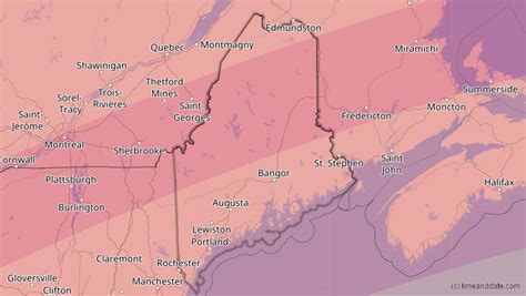 Apr 8, 2024 – Total Solar Eclipse in Maine, United States