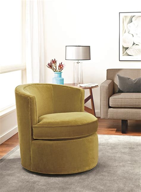 Small Space Accent Chair Roundup - Room & Board | Swivel chair living ...